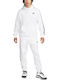 Club Fleece Set With White Elastic Sweatpants