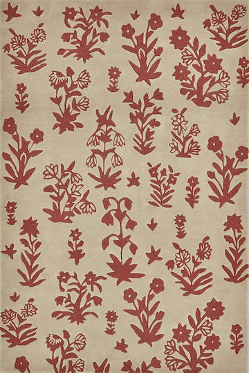Sanderson Woodland Glade 146801 Covor Rectangular Roșcat maro