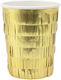 Meri Meri Disposable Cup Paper Gold 250ml 8pcs