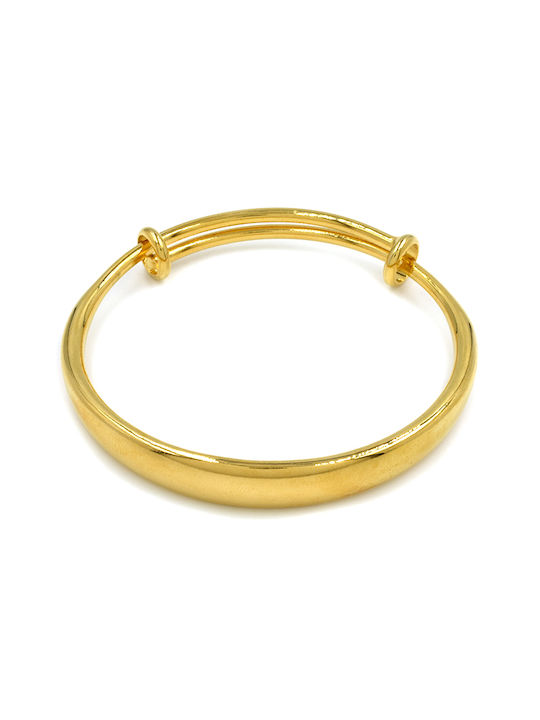 Awear Bracelet Handcuffs Flavia made of Steel Gold Plated