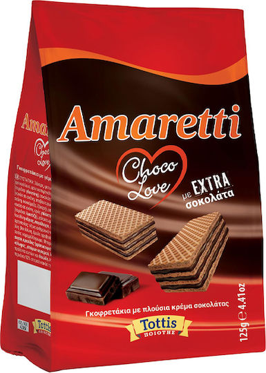 Tottis Wafer with Extra Chocolate 125gr