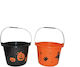 Funny Fashion Καλάθι Trick Or Treat Επιτραπέζιο Διακοσμητικό για Party Halloween σε Μαύρο χρώμα 14εκ.