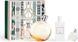 Hermes Eau Des Merveilles Дамски Парфюмен Комплект с Тоалетна Вода 3 Бройки Hermes Eau Des Merveilles Дамски Парфюмен Комплект с Тоалетна Вода 3 Бройки