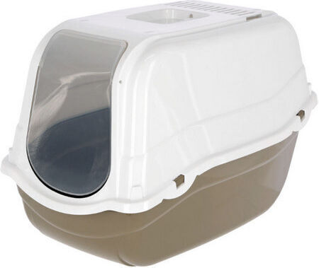 Kerbl Minka Cat Toilet Closed with Filter Brown L57 x W39 x H41cm