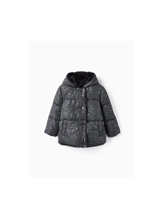 Zippy Kinderjacke mit Kapuze Gray