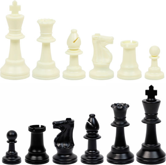 Platinum Games Kunststoff-Schachfiguren 9.5cm