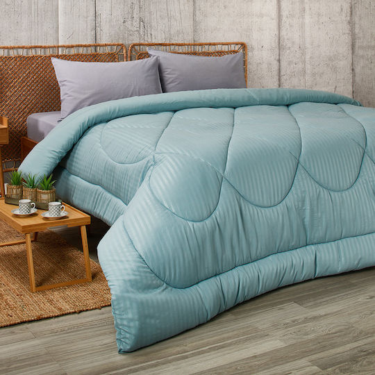 Whitegg Duvet Queen with Microfiber Filling 220x240cm Παπ100 3 Ciel