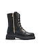 Plato Leather Women's Ankle Boots Black