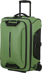 Samsonite Ecodiver Duffle Cabin Travel Bag Green with 4 Wheels