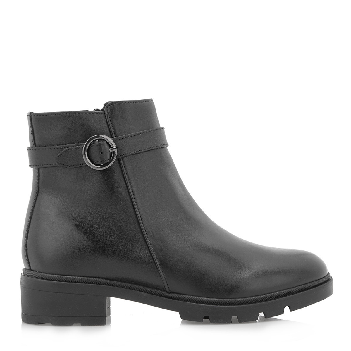 Nakoa Δερμάτινα Γυναικεία Μποτάκια Μαύρα R308A0332002 Skroutz.gr