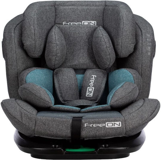 FreeOn Ultima Καθισματάκι Αυτοκινήτου i-Size με Isofix Gray Turquoise