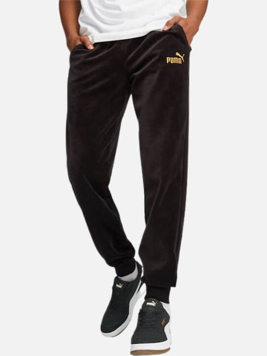 PUMA Pantaloni de trening cu Elastic Negru