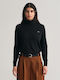 Gant Women's Long Sleeve Sweater Woolen Black