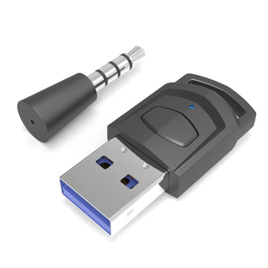HS-PS5101 Bluetooth Приемник за Компютър / PS4 / PS5 Черен