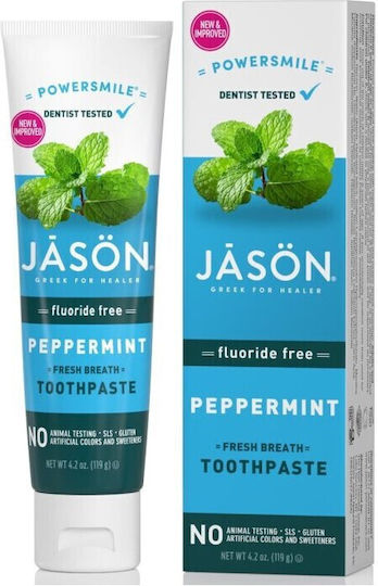 Jason Power Smile Οδοντόκρεμα Χωρίς Φθόριο για Λεύκανση 119gr