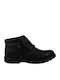 Leder Schwarz Herrenstiefel