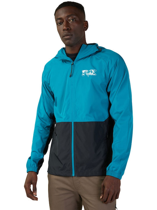 Fox Men's Sport Jacket Windproof Blue