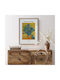 Walls "vase Irises" Rahmen Kopie von Van Gogh Holz 20x30cm