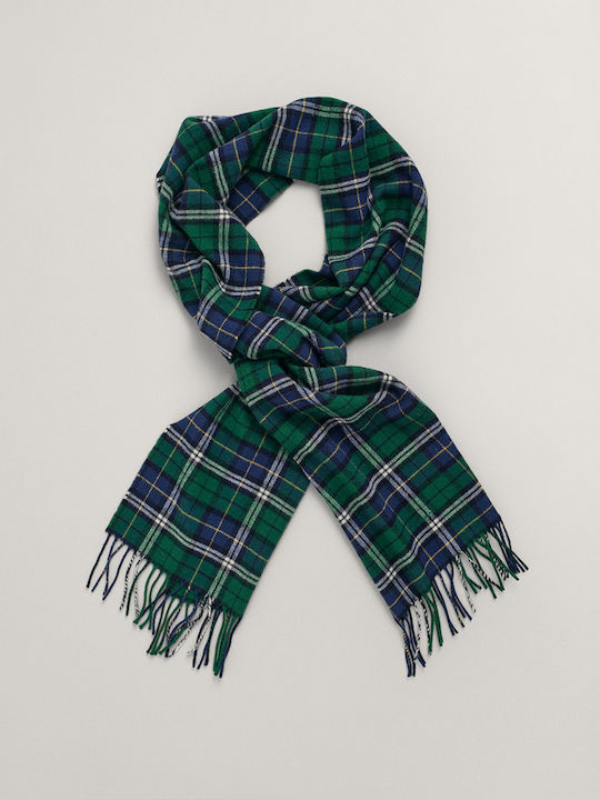 Gant Men's Wool Scarf Green