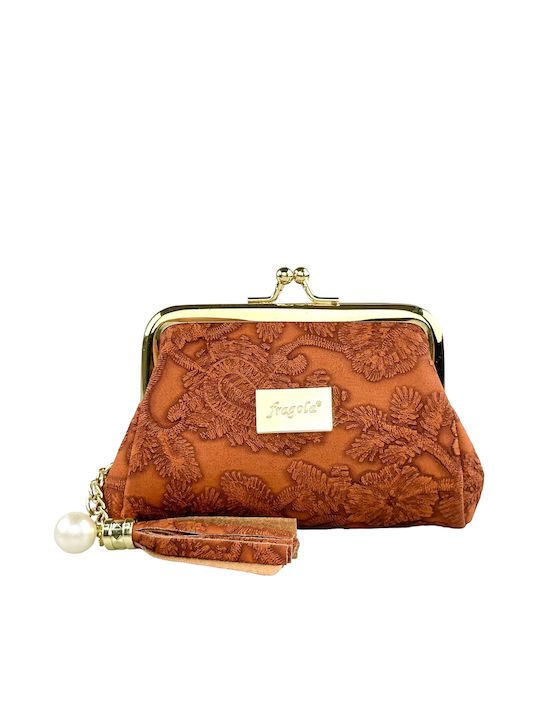 Fragola Small Women's Wallet Coins Brown Lahour...