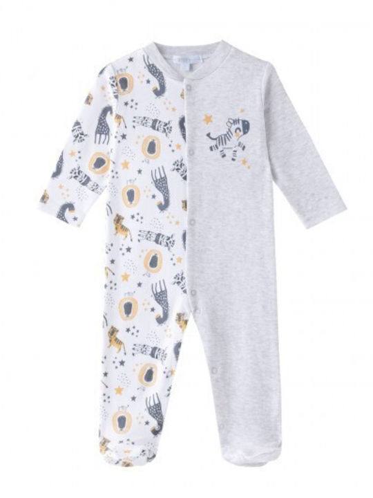 Amomi Set Baby Strampler Gray