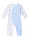 Amomi Babystrampler Langärmliges Hellblau