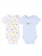 Amomi Baby Bodysuit Underwear Set Short-Sleeved Multicolour