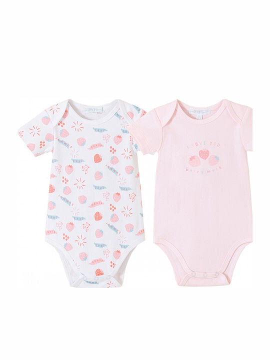 Amomi Short-Sleeved Red 2pcs