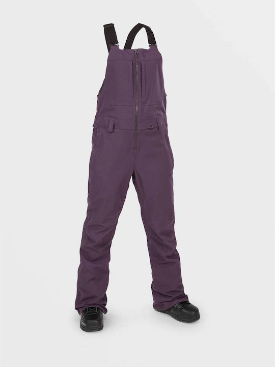 Volcom Swift Bib Overall H1352406-BRY Ski & Snowboard Lila