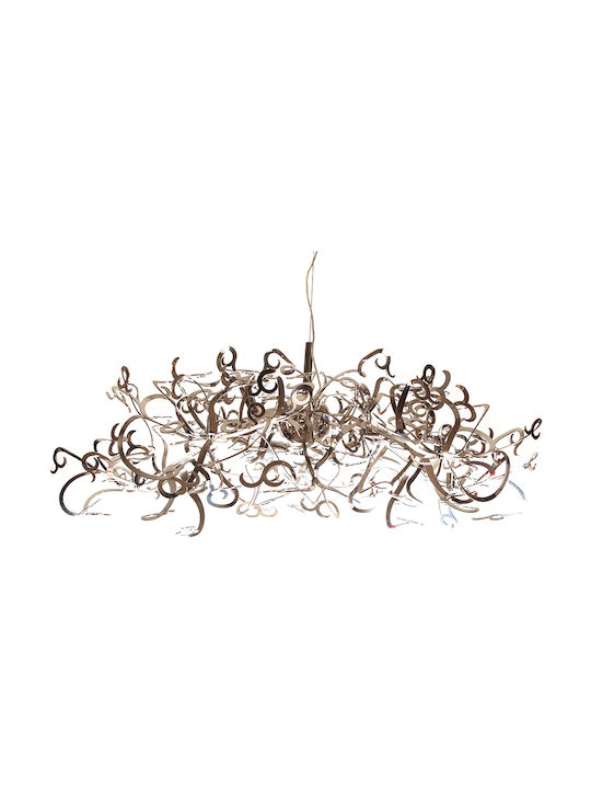 Keskor Chandelier 10xG9 Silver 1608019