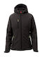 Payper Gale Pad Lady Μπουφάν Εργασίας Softshell με Κουκούλα Μαύρο