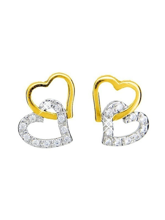 Xrisokosmima Earrings made of Gold 14K