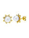 Xrisokosmima Earrings made of Gold 14K