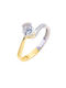 Xrisokosmima Single Stone from Gold 14K