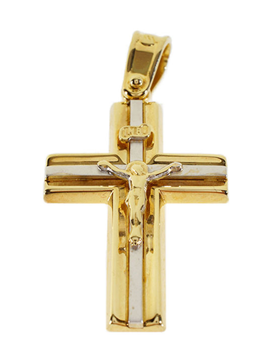 Kiriakos Gofas Herren Gold Kreuz 14K