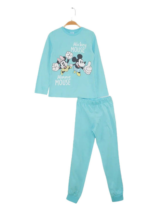 Cimpa Kinder-Pyjama Hellblau