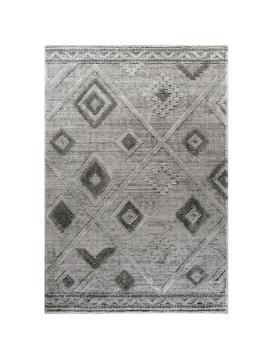 Tzikas Carpets House 61896-095 Чаршаф Rectangular Synthetic Gray