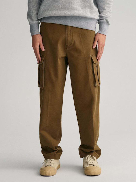 Gant Men's Trousers Khaki