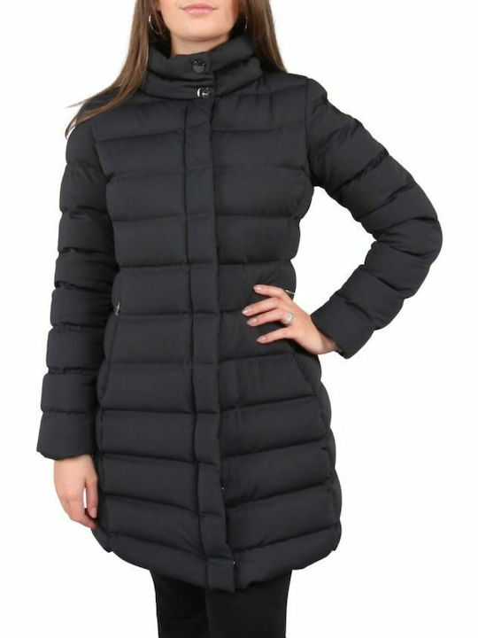 RRD Kurz Damen Puffer Jacke für Winter Schwarz