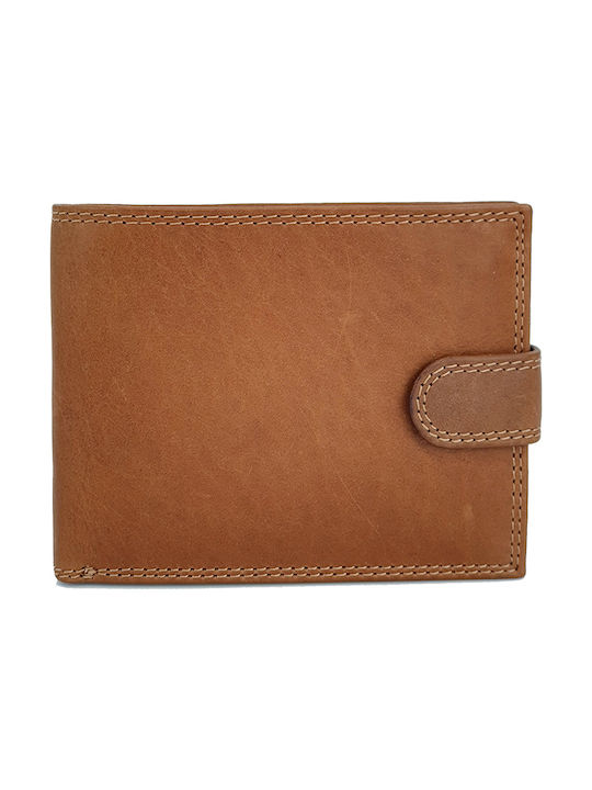Playbags Men's Leather Wallet Tabac Brown
