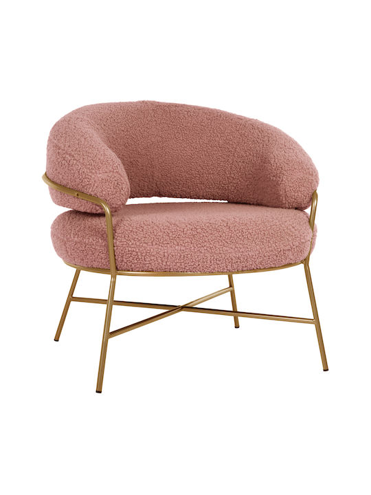 Trudi Armchair Pink 84x79x76cm