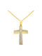 Gold Cross 14K with Chain