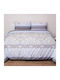 Viopros Duvet Set Single 160x240cm Fresh Jasmine 2pcs