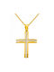 Women's Gold Cross 14K with Chain