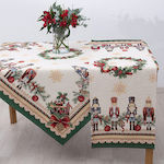 Dimeco Christmas Tablecloth Runner Fabric L100x...