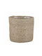 Edelman Übertopf Korbweide Beige 20x20x20εκ.