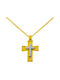 Gold Cross 14K with Chain