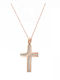 Art d or Damen Kreuz mit Kette