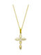 Gold Cross 14K with Chain