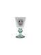 Glass Drops Glas Wasser aus Glas in Grün Farbe 200ml